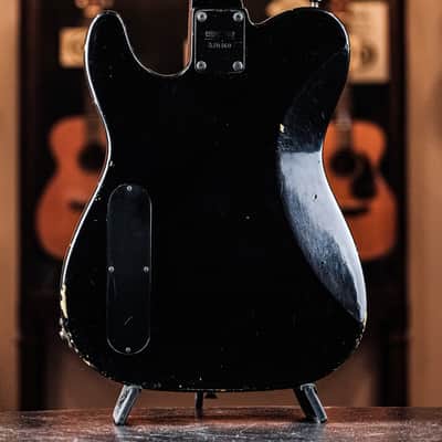 1985 Washburn WT-24V Tour 24 HH Telecaster black/red image 10