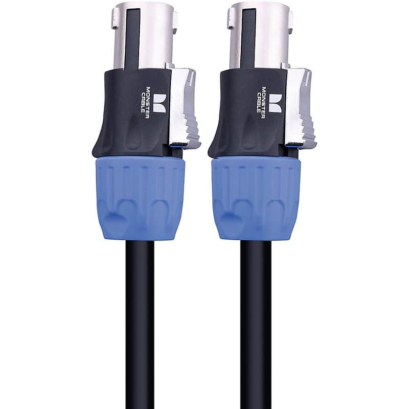 Monster Cable Prolink Performer 600 Speaker Cable with Speak-On Connectors Regular 20 ft. Black image 1