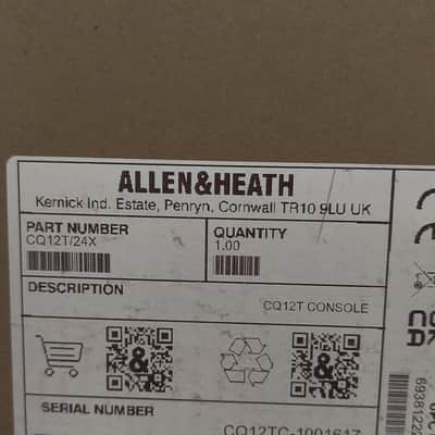 Allen & Heath CQ-12T 12-Channel Digital Mixer 2023 - Present - Black image 4