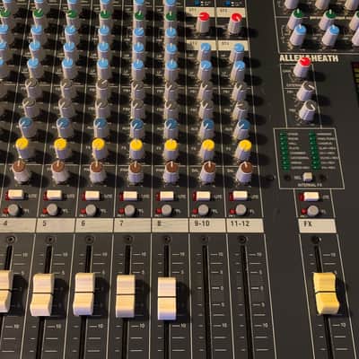 Allen & Heath PA12 12-Channel Mixer with Effects, Mixing Deck, Console, Parametric EQ, FX image 2