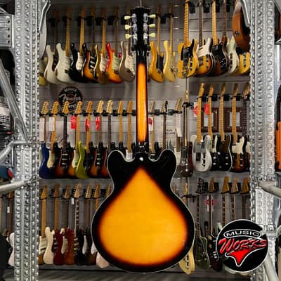 Tokai Ues78 335 Hollowbody Sb Sunburst image 6