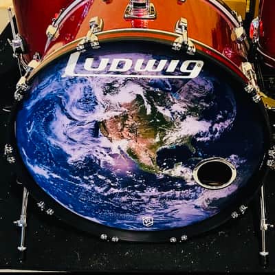 Ludwig Classic maple 2021 - Red sparkle 26” image 1