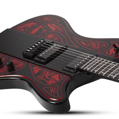 Schecter Ultra Przym Mercury Rose Gloss Black image 4