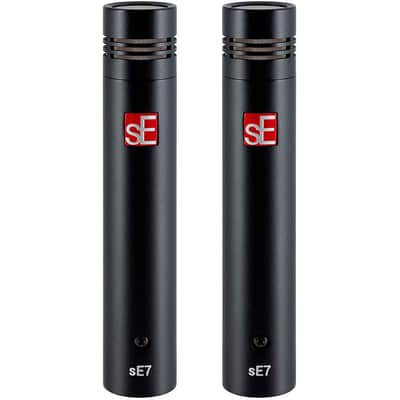 sE Electronics sE7 Small-Diaphragm Condenser Microphone (Matched Stereo Pair) image 1