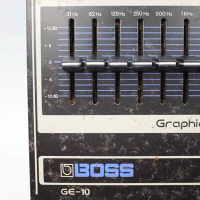 Boss GE-10 Graphic Equalizer Made in Japan Vintage Guitar Effect Processor 143487 imagen 2