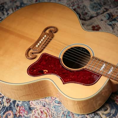 2012 Gibson SJ-200 Studio Super Jumbo Acoustic Guitar Natural image 19