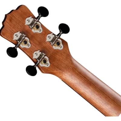 Luna UKE HTB KOA High Tide Koa wood Acoustic Electric Baritone Ukulele image 4