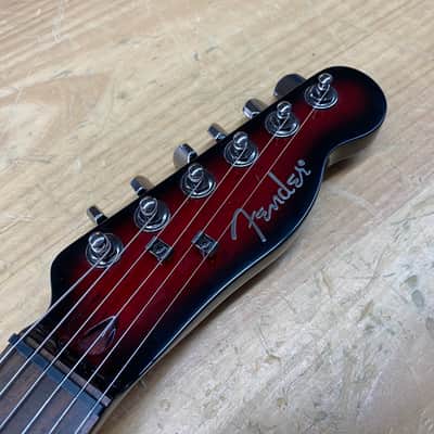 Fender TC-90 Double Cutaway Thinline Seymour Duncan P90- Trans Red Burst image 11