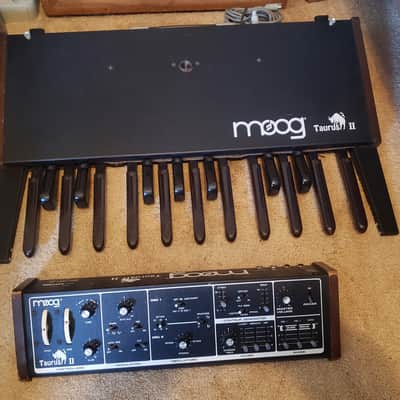 vintage Moog TAURUS II brain & foot pedal unit