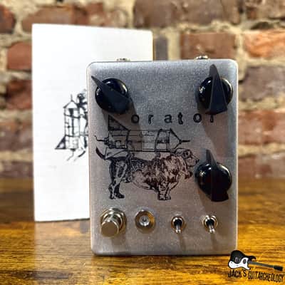 Orator Amplification Rocketeer Fuzz Pedal (*NEW* - Silver) image 1
