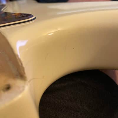 1987-88 or 1984 Fender American Standard Stratocaster Vintage White w/hard case + extras image 22