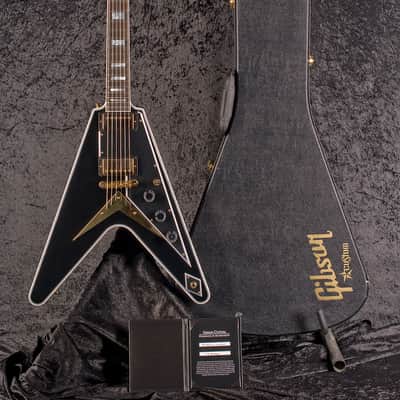 Gibson Custom Shop Flying V Custom Ebony image 9