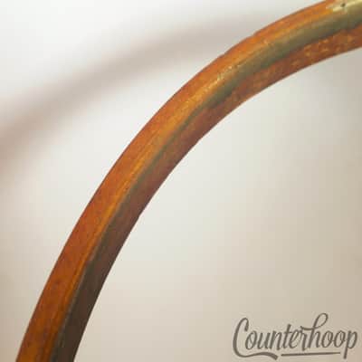 *Ludwig 14" Batter Vintage 10s 1-Ply Maple Natural Wood Hoop/Rim Snare/Tom Drum* image 3