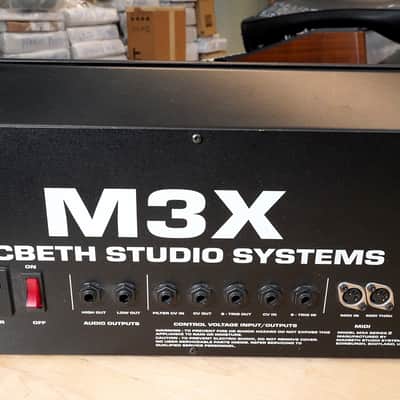 Macbeth Studio Systems M3X Analog Synthesizer Midi image 4