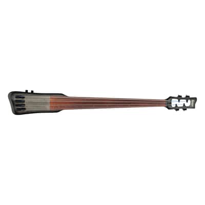 Ibanez UB804 Black Ice Burst Low Gloss Electric Upright Bass + Gig Bag Brand New image 1