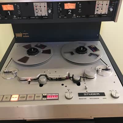 Studer MASTER RECORDER A80-VU II only 647 hours!!! mid 80's image 22