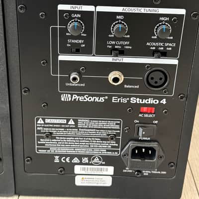 PreSonus Eris Studio 4 Studio Monitor (Pair) image 6