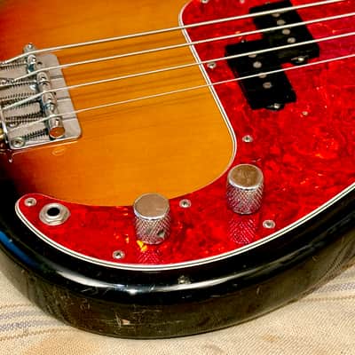 Fender MIJ '62 Reissue Precision Bass 1989 - 3 Tone Sunburst image 17