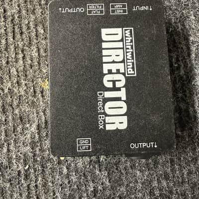 Whirlwind DIRECTOR Direct Box with Ground Lift 2010s - Black image 1