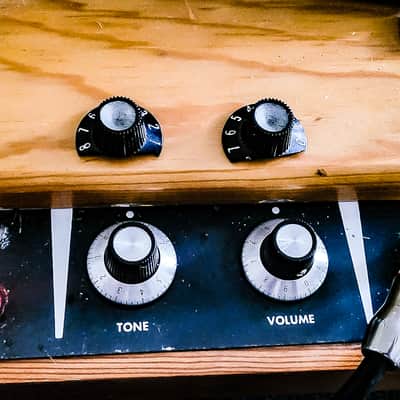 Alamo Challenger Guitar Amp Jensen 10" Tube  1964 Natural Wood image 13