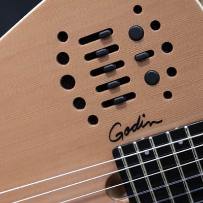 Godin Multiac ACS SLIM Nylon Natural SG "B-Stock" Electro-Classical Guitar w/Bag image 11