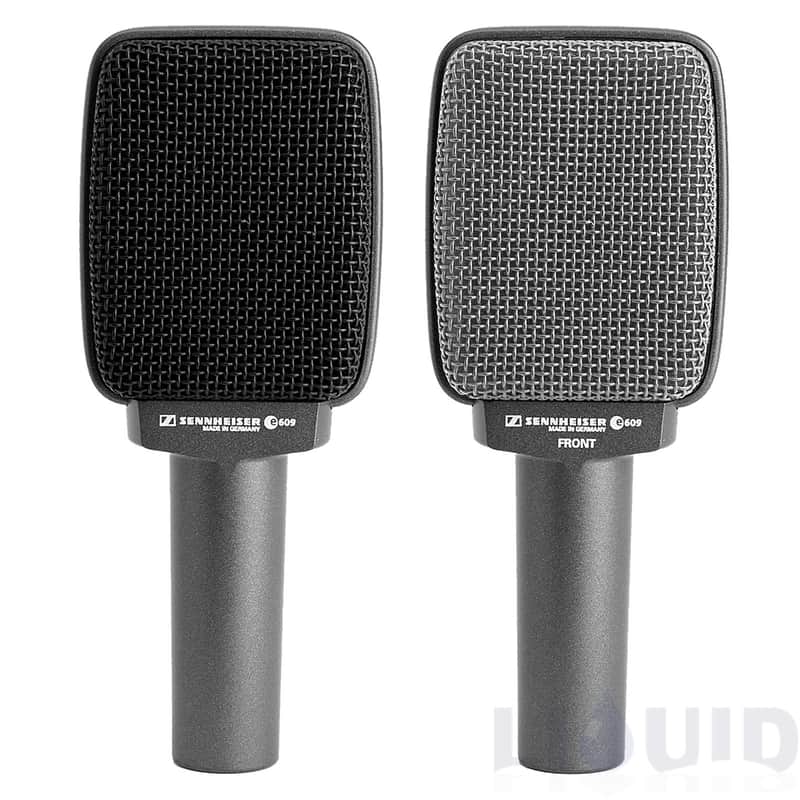 Mint Sennheiser E609 Silver Super Cardioid Instrument Microphone 2-Day Delivery image 1