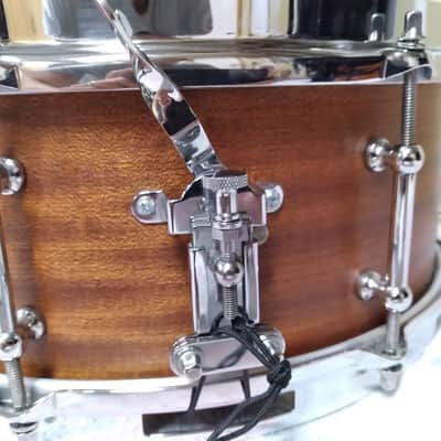 Chicago 14x5.5" Custom Mahogany/Maple snare image 6