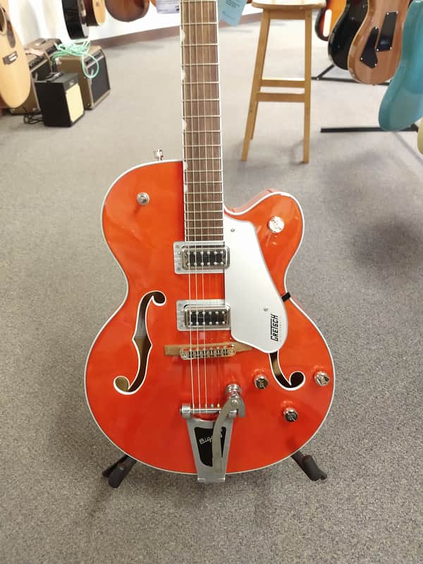 New Gretsch G5420T Electromatic Hollow Body Electric Guitar with Bigsby - Orange Stain image 1