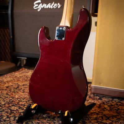 Fender Standard Precision Bass with Rosewood Fretboard 2000 - Midnight Wine (MIM) image 9
