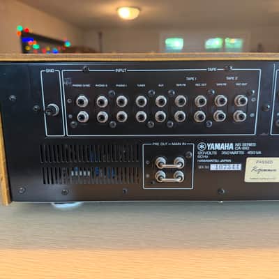 Vintage Mid 1970s Yamaha CA-810 Integrated Stereo Amplifier Pro Service N Mint🔥 image 10