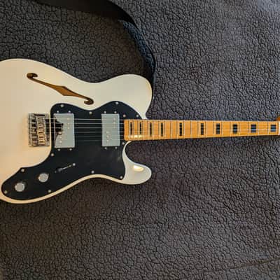 Squier 2021 Classic Vibe 70s Thinline Telecaster Hollow Body Electric Guitar image 2