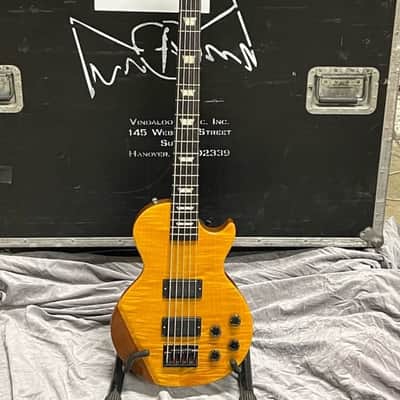 Gibson Tom Hamilton's Aerosmith, LPB-2 Les Paul Deluxe Plus Bass (#51) 1991 - Natural image 3