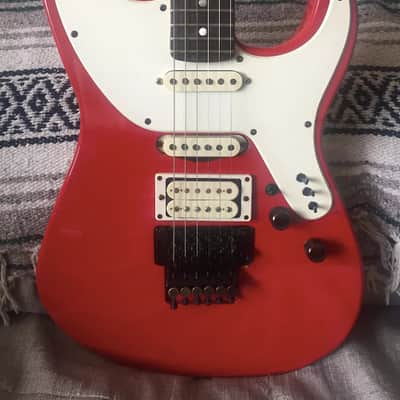 1987 Kramer E.E. Pro 1, Elliot Easton Signature, *Red/White Super Strat, OHSC* image 2