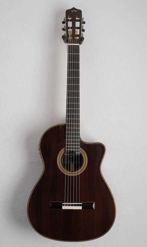 Cordoba  Fusion 12 Rose Classical Acoustic-Electric Guitar image 1