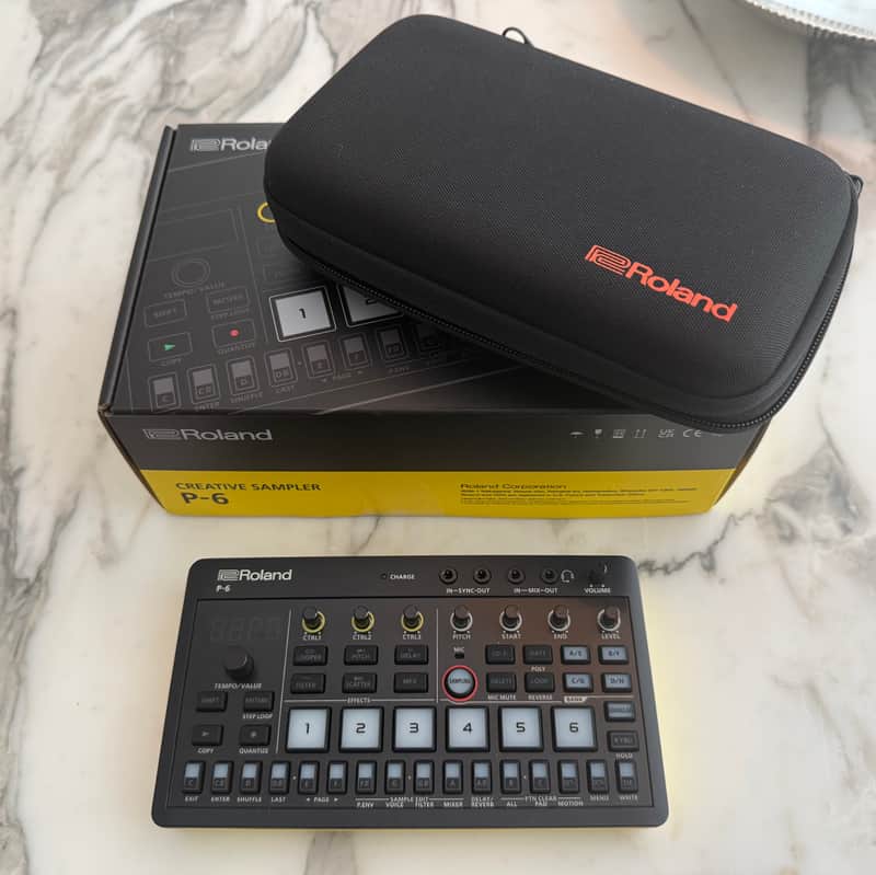 Roland P-6 AIRA Creative Sampler + Roland Case image 1