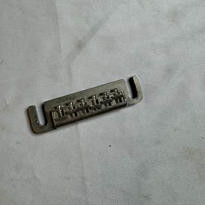 Leo Quan Badass Wrap Around Bridge Tailpiece 1970s - Chrome image 6