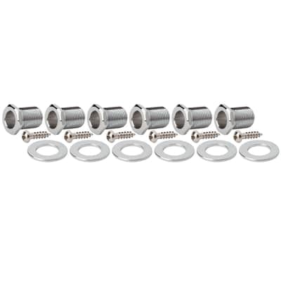 NEW Gotoh SGL510Z-P7 L3+R3 Tuners Set 1:21 Gear Ratio PEARL 3x3 - CHROME SATIN image 4