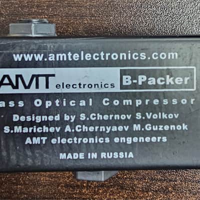 AMT Electronics BC-1 Bass Crunch Guitar Preamp 2010s - Black image 6