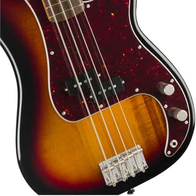 Fender Squier Classic Vibe '60s 4-String Electric Precision Bass 3-Tone Sunburst image 5