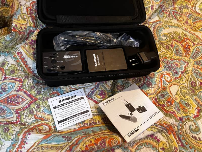 Samson Go Mic Mobile Lavalier Mic Wireless w Case image 1