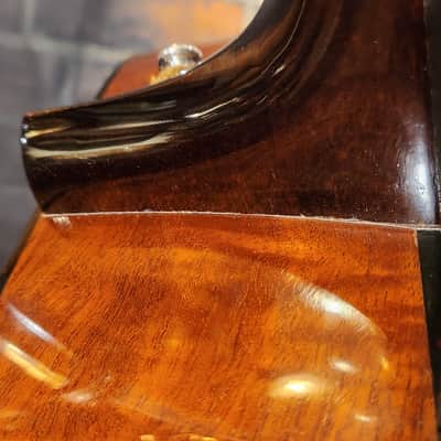 USA Crowder Acoustic Dreadnought- RECENT FRET JOB-Intonated-Stunning Guitar image 15
