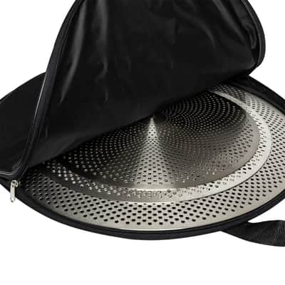 Stagg Silent Practice Cymbal Set l Includes 14 Inch Hi Hats, 16 Inch Crash, 18 Inch Crash, 20 Inch Ride & Cymbal Bag l Model SXM SET image 7