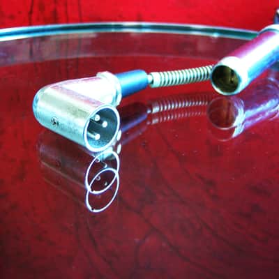 Vintage 1950's Astatic 77L dynamic cardioid microphone with F-11 adapter / cable Multi Z image 13