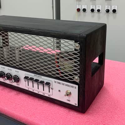 Dunwich Amplification The Thing That Should Not Be Tube Preamp Head - Black Stain Mark IIc+ image 13