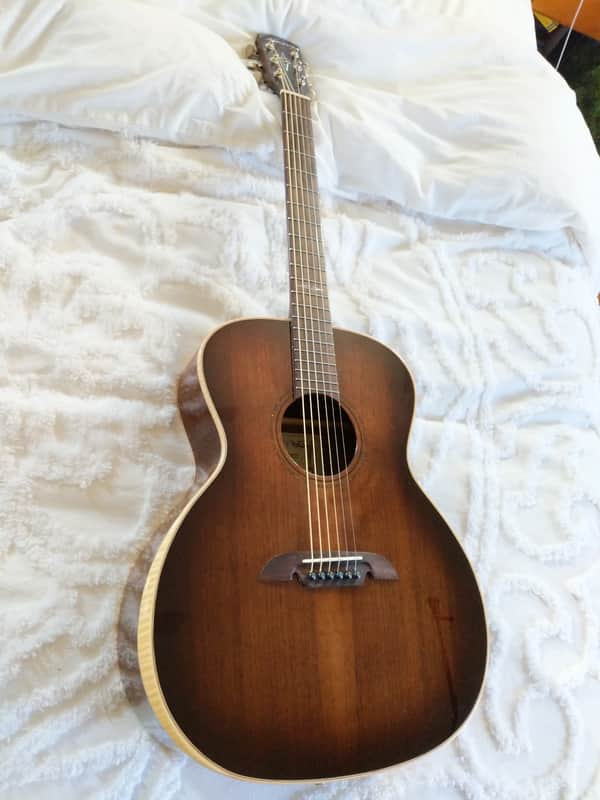 Alvarez - 2019 Artist Elite Walnut Acoustic with Beveled Top (AGW77AR) image 1