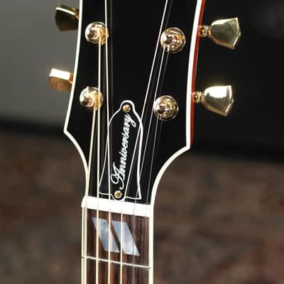 Gibson Dove Anniversary Limited Edition Acoustic/Electric Guitar - Cremona Burst with Hardshell Case image 7
