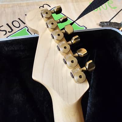 Warmoth Strat Body and Warmoth Strat Neck Custom Build Stratocaster 2022 - Daphne Blue image 5