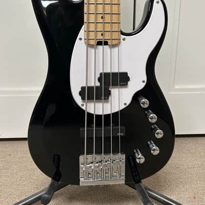 Jackson X Series David Ellefson Signature Concert Bass CBXM V with Maple Fretboard - Gloss Black image 2