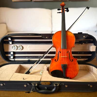 Eastman Albert Nebel VL601 4/4 Violin with Premium Hard Case and 2 Bows– Professionally Serviced/Inspected – $1,595 image 1