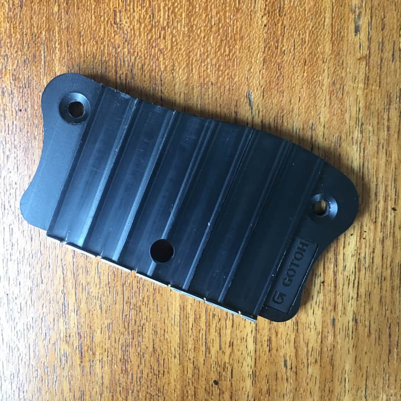 GOTOH electric Sitar Bridge (for making any Danelectro guitar into an electric Sitar) image 1